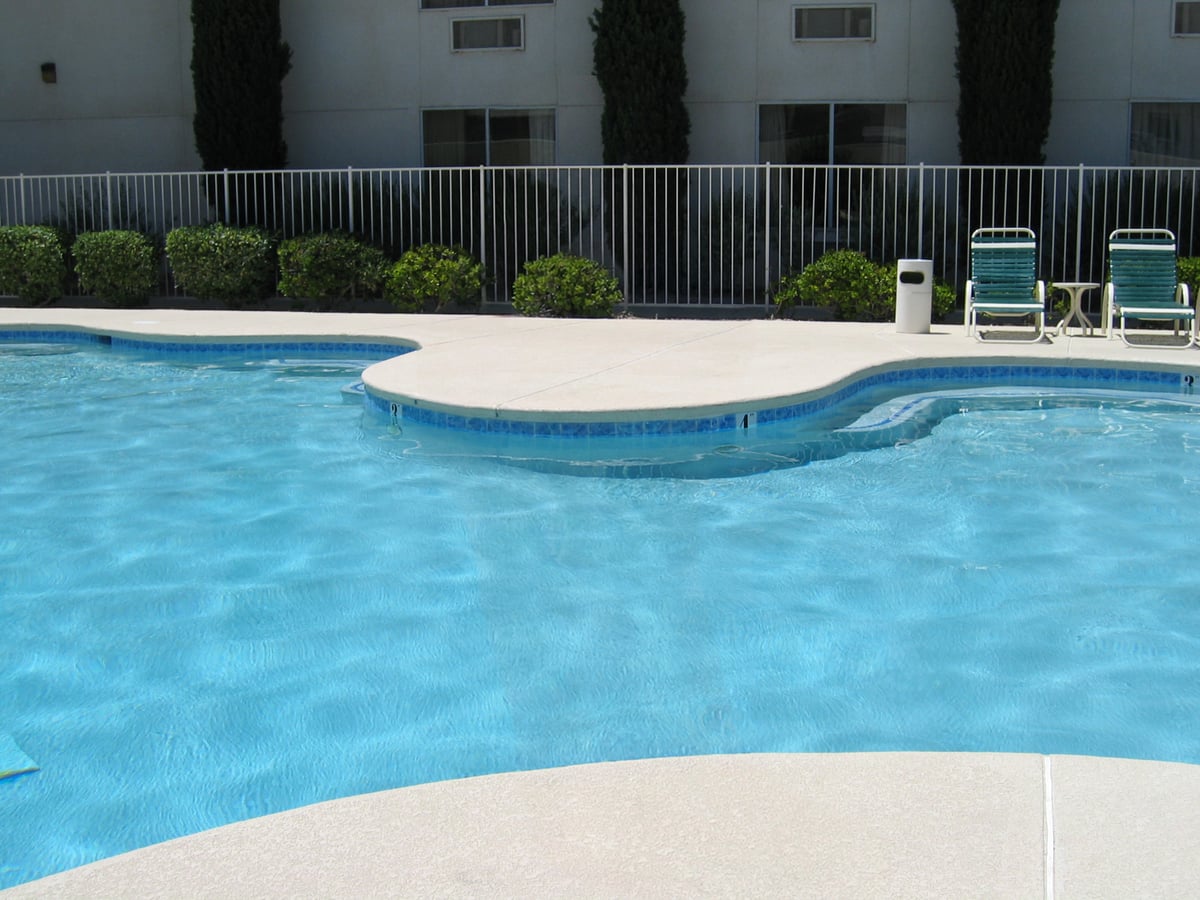 Nevada Landing pool south view